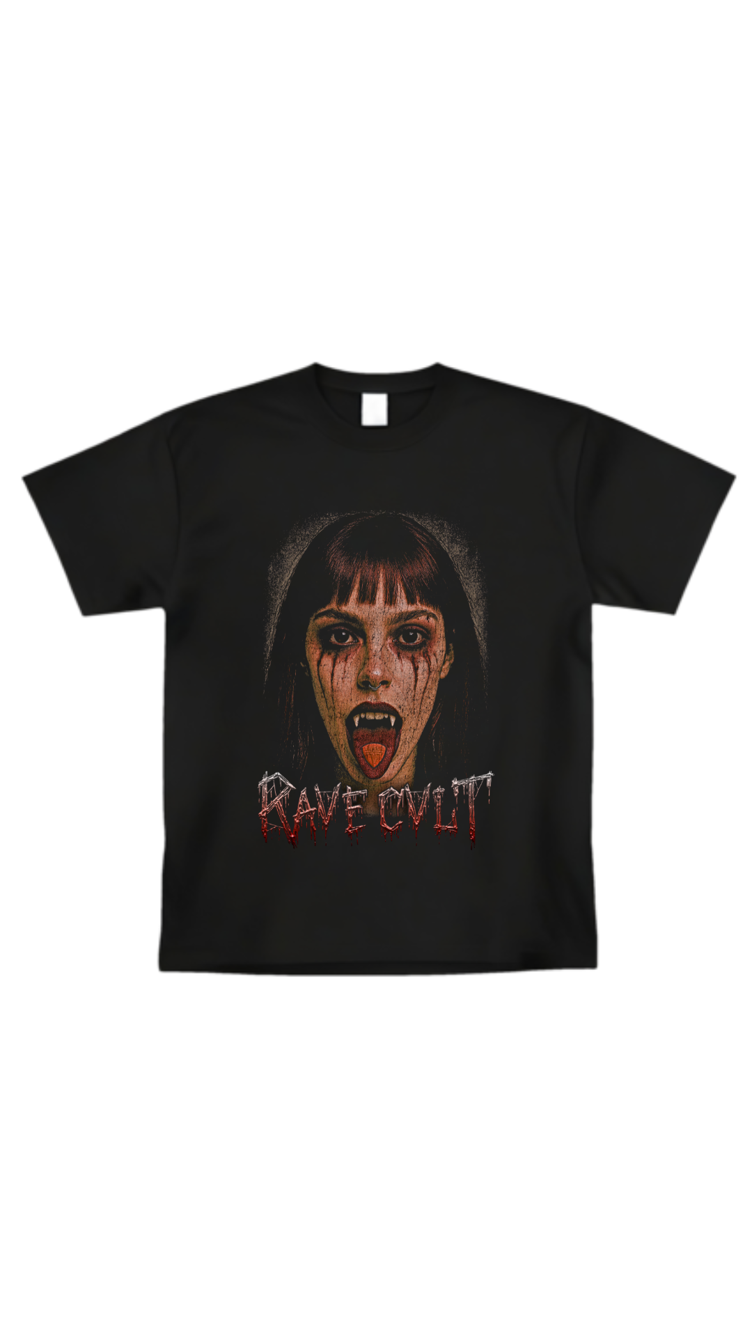 “Rave Vampy” T-shirt(front design only)