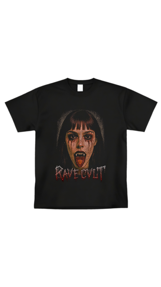 “Rave Vampy” T-shirt(front design only)