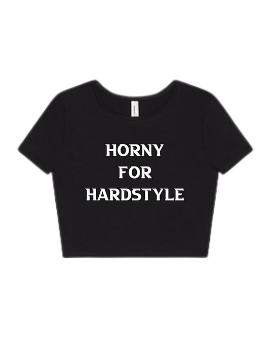 “Hxrny For Hardstyle” Baby Tee(front design)