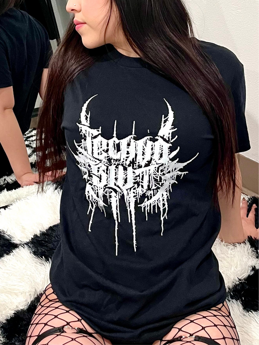 "Techno Slut" T-Shirt(Front design)